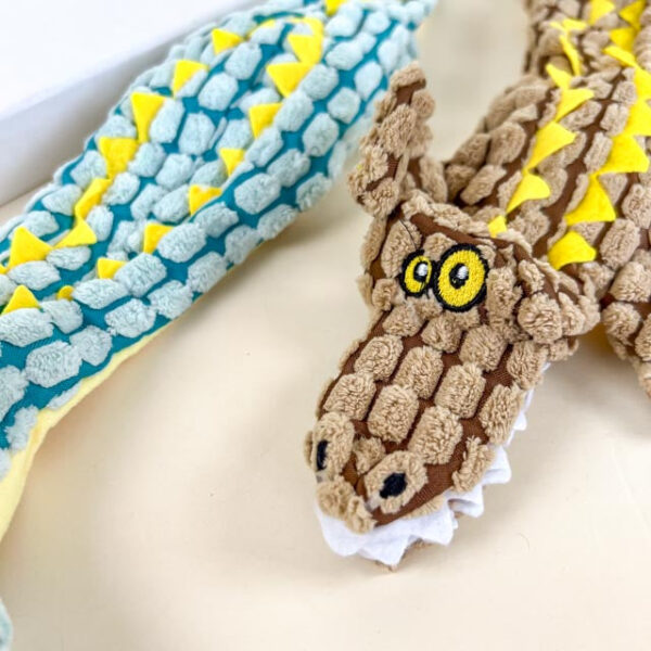 Plyšový krokodýl s pískátkem 55 cm - Obrázek 7