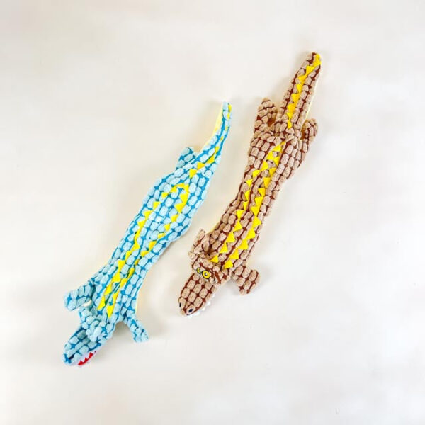 Plyšový krokodýl s pískátkem 55 cm - Obrázek 4