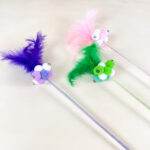 Chlupaté škádlítko pro kočky 55 cm - Obrázek 3