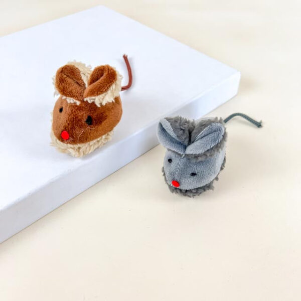 Plyšová myš 10 cm - Obrázek 2