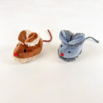 Plyšová myš 10 cm - Obrázek 4