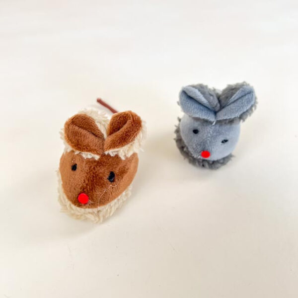 Plyšová myš 10 cm - Obrázek 5