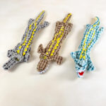 Plyšový krokodýl s pískátkem 55 cm - Obrázek 8