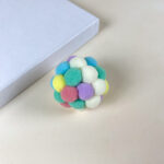 Pom Pom míček pro zvířata 7cm - Obrázek 2