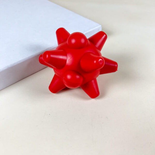 Tvrdý míček bodlinami 11 cm - Obrázek 1