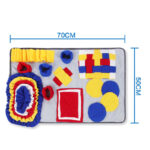 Čmuchací podložka pro pejsky 70x50 cm - Obrázek 2