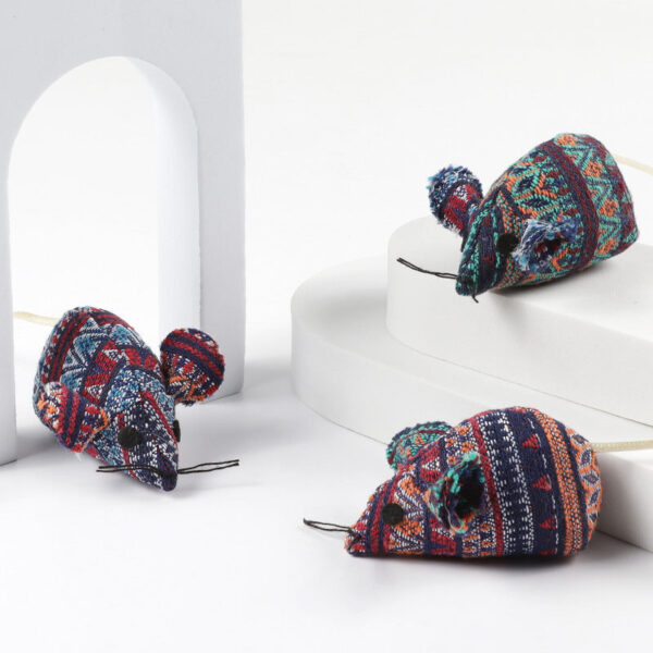 Myš pro kočky 7 cm - Obrázek 3