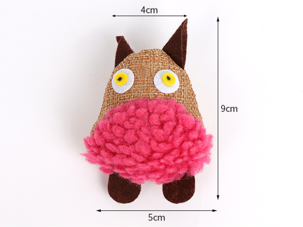 Hračka pro kočky chlupatá 9 cm - Obrázek 6