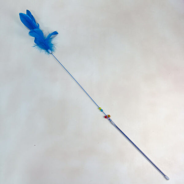 Škadlítko pro kočky s peřím 80cm - Obrázek 3