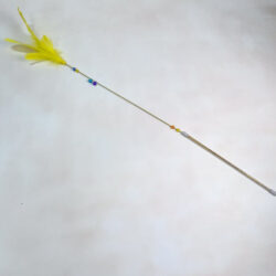 Škadlítko pro kočky s peřím 80cm