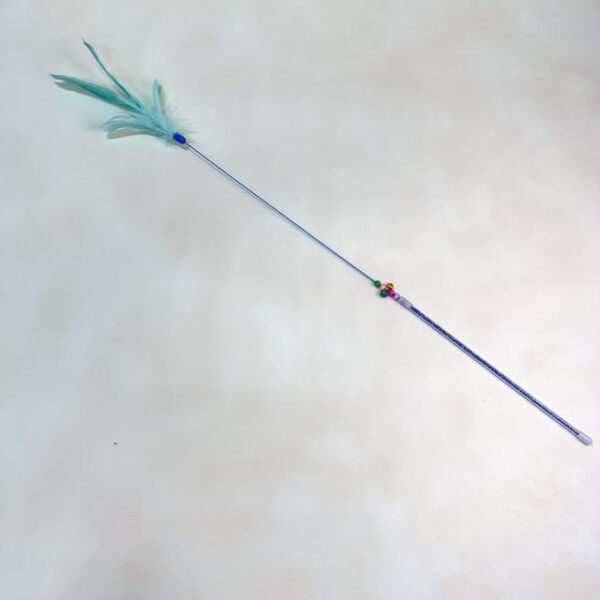 Škadlítko pro kočky s peřím 80cm - Obrázek 6