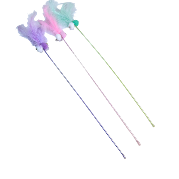 Škadlítko pro kočky s peřím 55cm - Obrázek 6