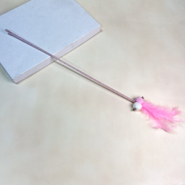 Škadlítko pro kočky s peřím 55cm - Obrázek 4