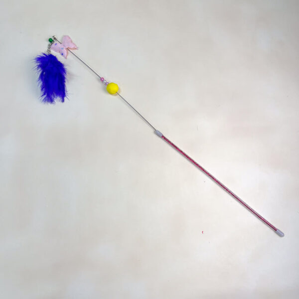 Škadlítko pro kočky s peřím 60cm - Obrázek 6