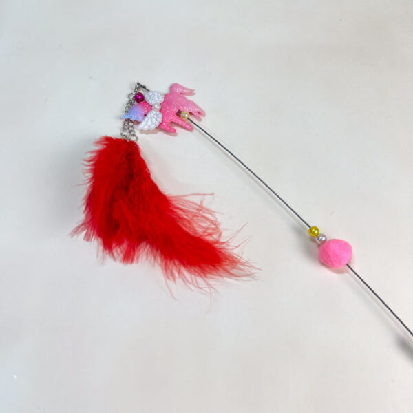 Škadlítko pro kočky s peřím 60cm - Obrázek 9