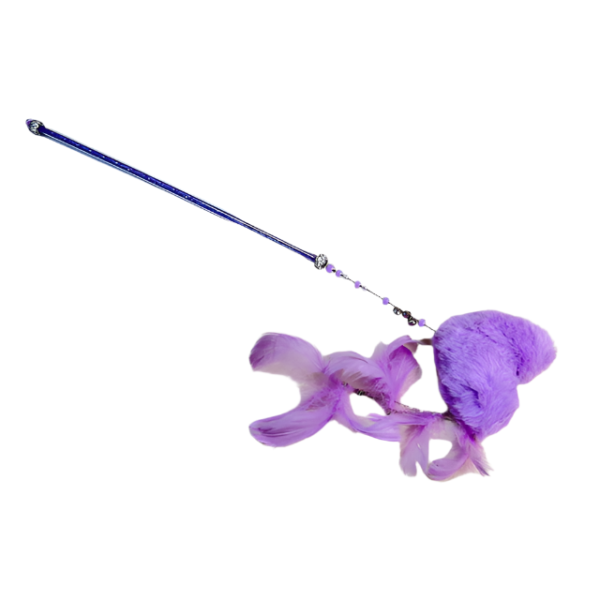 Škádlítko s pom pom šňůrkou 52 cm - Obrázek 7