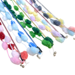 Škádlítko s pom pom šňůrkou 50cm - Obrázek 9