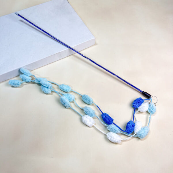 Škádlítko s pom pom šňůrkou 50cm - Obrázek 7