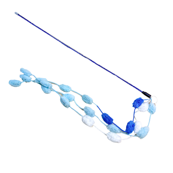 Škádlítko s pom pom šňůrkou 50cm - Obrázek 12