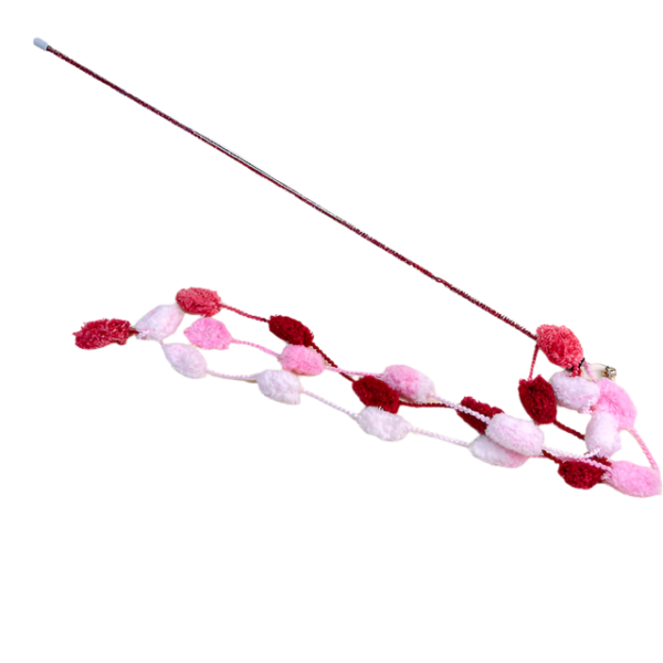 Škádlítko s pom pom šňůrkou 50cm - Obrázek 10