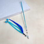 Škádlítko s pom pom šňůrkou 40cm - Obrázek 4