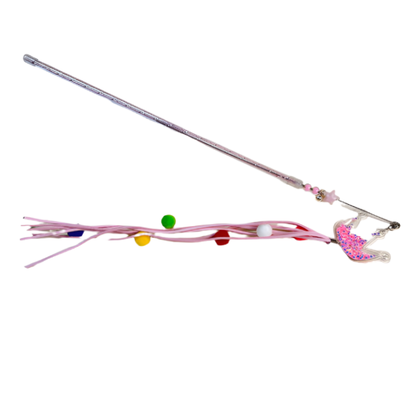 Škádlítko s pom pom šňůrkou 40cm - Obrázek 11