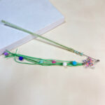 Škádlítko s pom pom šňůrkou 40cm - Obrázek 4