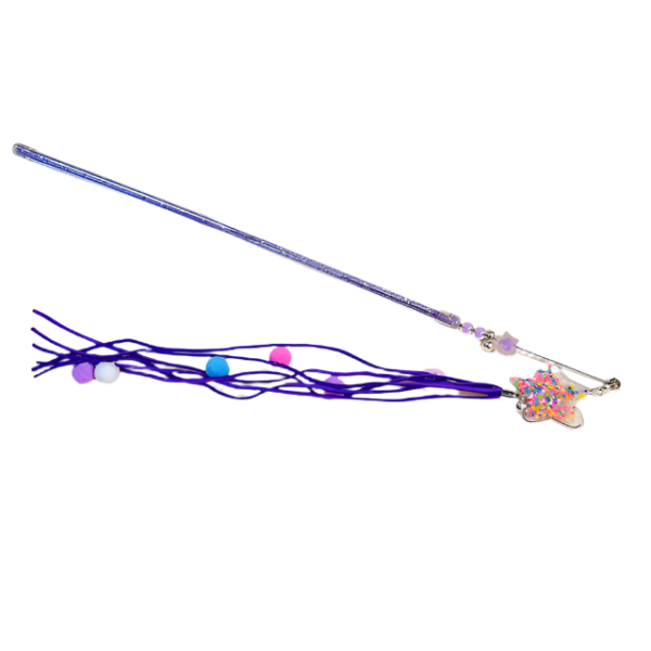 Škádlítko s pom pom šňůrkou 40cm - Obrázek 9