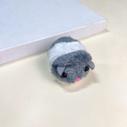 Plyšová myš pro kočky vibrující 7 cm