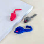 Myška pro kočky 11 cm (sada 3ks)