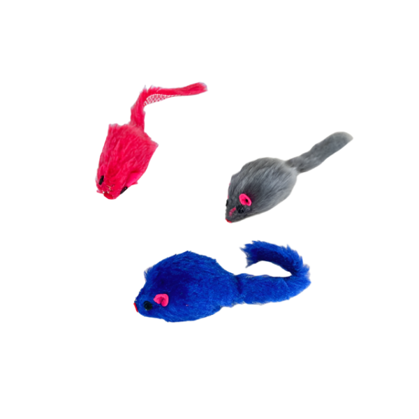 Myška pro kočky 11 cm (sada 3ks) - Obrázek 4