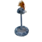 Hračka s chlupatou koulí a peřím pro kočky 15x30 cm - Obrázek 4