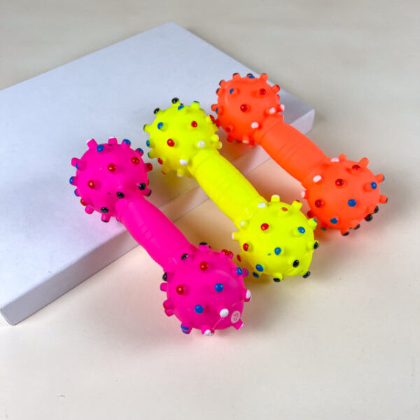 Gumová činka pro pejsky 18 cm - Obrázek 2