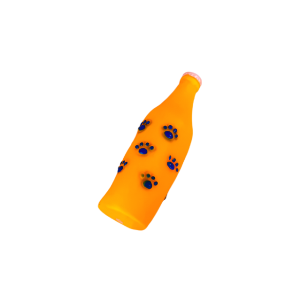 Gumová pískací láhev pro pejsky 17 cm - Obrázek 6