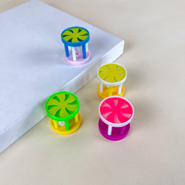 Chrastící klec pro kočky 4x4 cm - Obrázek 2