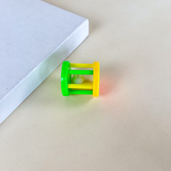 Chrastící klec pro kočky 4x4 cm - Obrázek 4