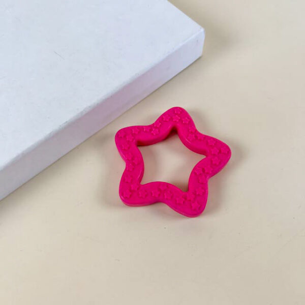 Gumová hvězda pro psy 8.5 cm - Obrázek 5