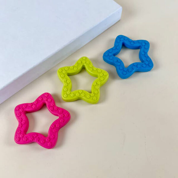 Gumová hvězda pro psy 8.5 cm - Obrázek 6