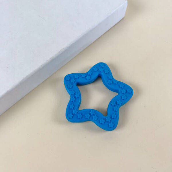 Gumová hvězda pro psy 8.5 cm - Obrázek 1