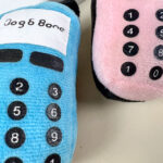 Plyšový pískací telefon 7x14cm - Obrázek 4