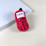 Plyšový pískací telefon 7x14cm - Obrázek 3