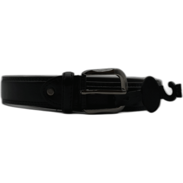 Kutti černý kožený pásek 110cm - Obrázek 1