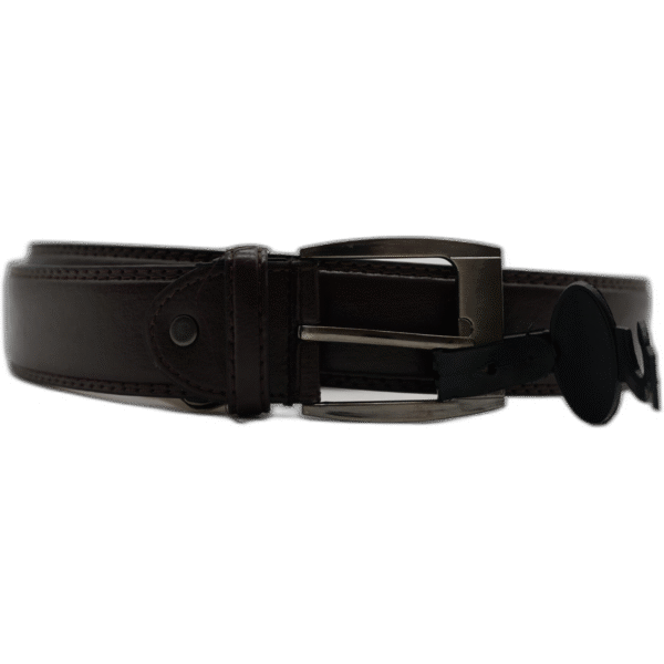 Kutti hnědý kožený pásek 115cm bez vzoru - Obrázek 1