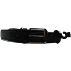 Kutti černý kožený pásek 120cm  bez vzoru