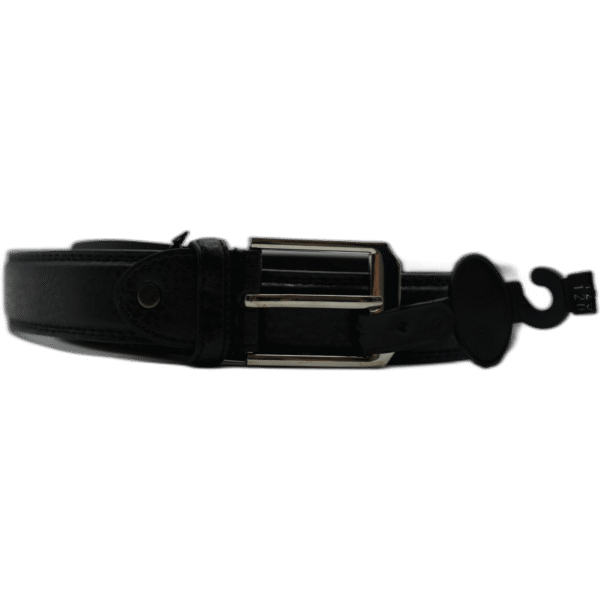 Kutti černý kožený pásek 120cm  bez vzoru - Obrázek 1