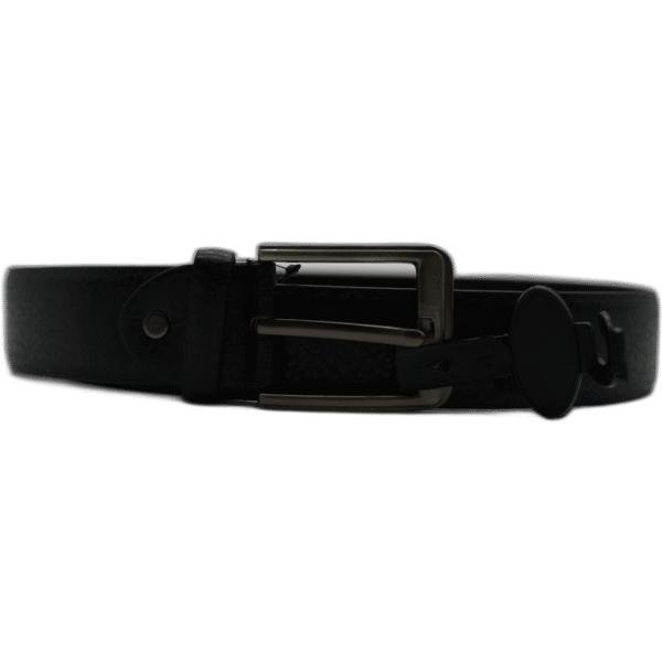 Kutti černý kožený pásek 120cm bez vzoru - Obrázek 1