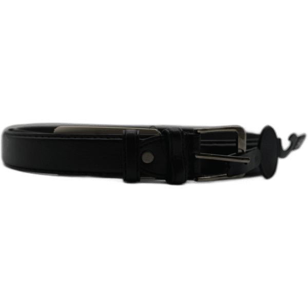 Kutti černý kožený pásek 125 cm bez vzoru - Obrázek 1