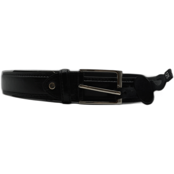 Kutti černý kožený pásek 125 cm - Obrázek 1