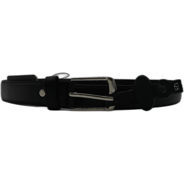 Kutti černý kožený pásek 125 cm bez vzoru - Obrázek 1