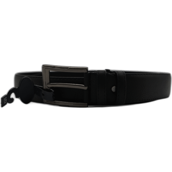 Kutti černý pásek z kůže 125 cm bez vzoru - Obrázek 1